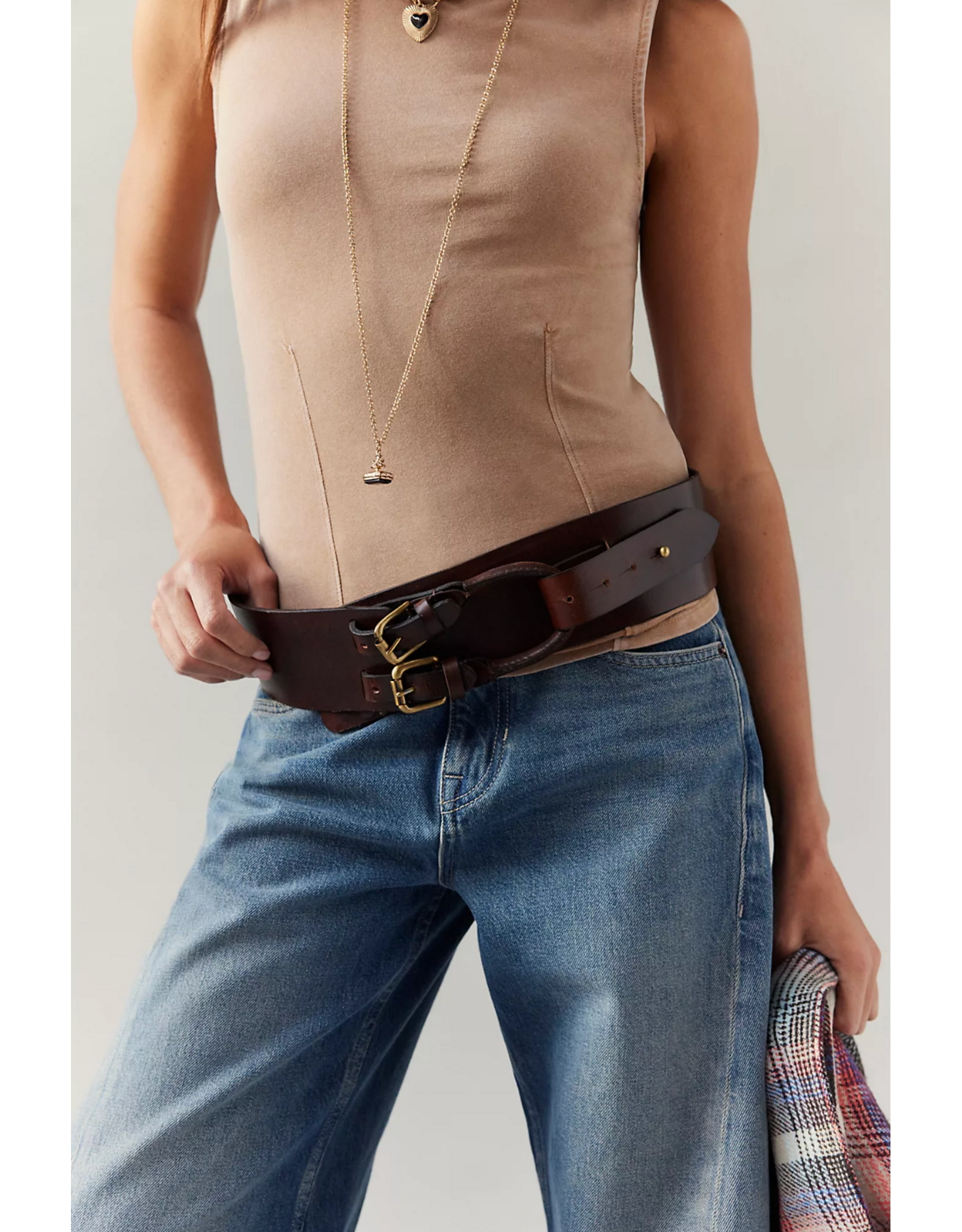 Free people Free People - We The Free Everhart Hip Belt (Espresso)