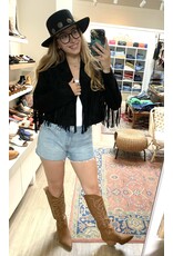 Qupid Vaca 35 western boot (chestnut nubuck)