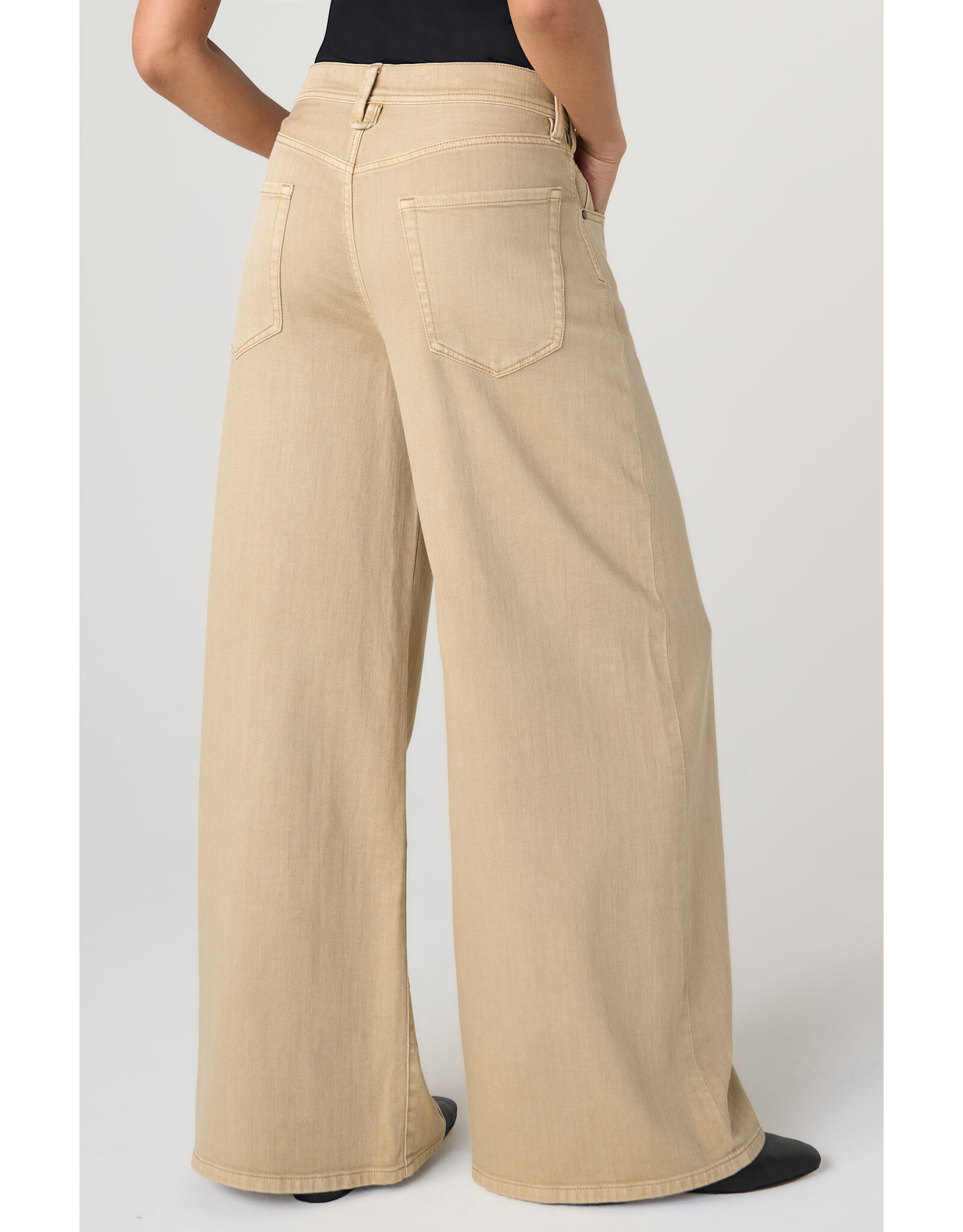 Liverpool Liverpool - Kit High Rise Relaxed Wide Leg (Light Khaki)
