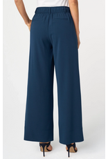 Liverpool Liverpool - Pleated Wide Leg Trouser (Oxford - Navy)