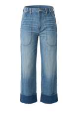 Liverpool Liverpool - High Rise Relaxed Straight with Utility Pockets (Dusk Breeze)
