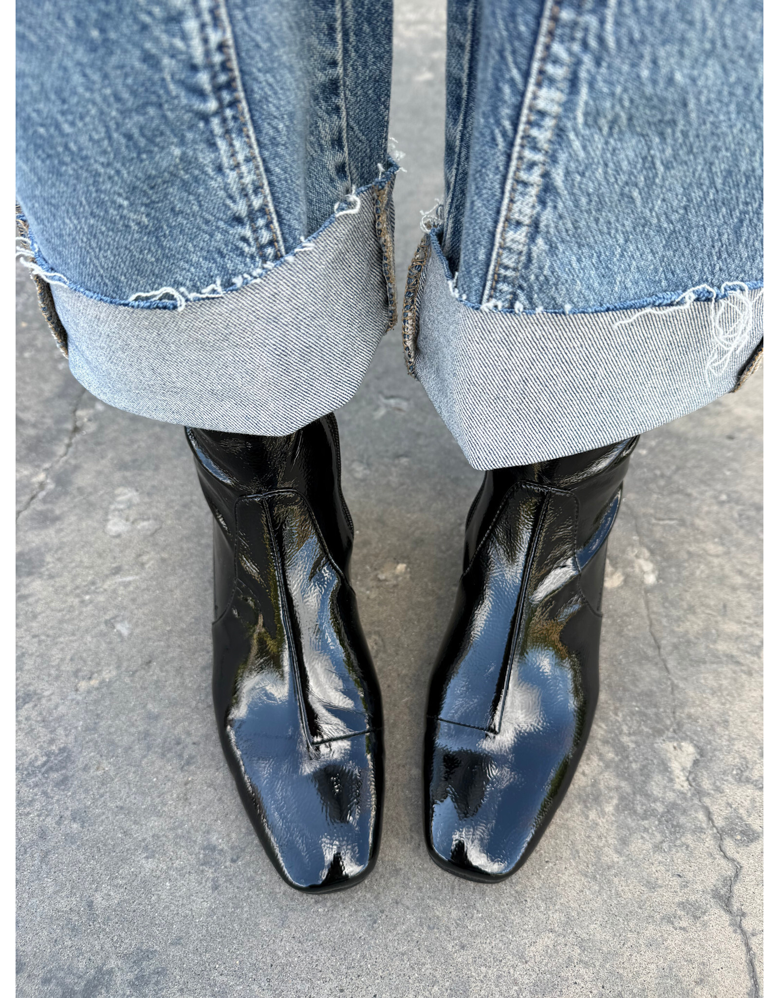 Django and Juliette Django & Juliette - Hartful (Blk Stretch Patent PU)