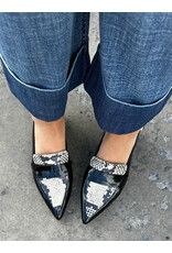 Django and Juliette Django & Juliette - Aiday (Blk / White Snake / Patent)