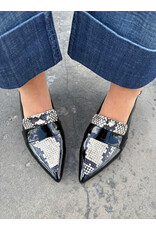 Django and Juliette Django & Juliette - Aiday (Blk / White Snake / Patent)