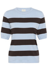 Kaffe Kaffe - Lizza stripe (Blue Fog /Brown)