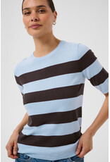 Kaffe Kaffe - Lizza stripe (Blue Fog /Brown)
