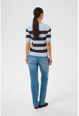Kaffe Kaffe - Lizza stripe (Blue Fog /Brown)