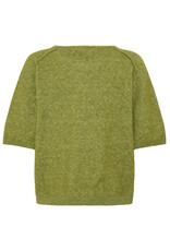 ICHI ICHI - Dasila Short Sleeve Sweater (Calla Green)