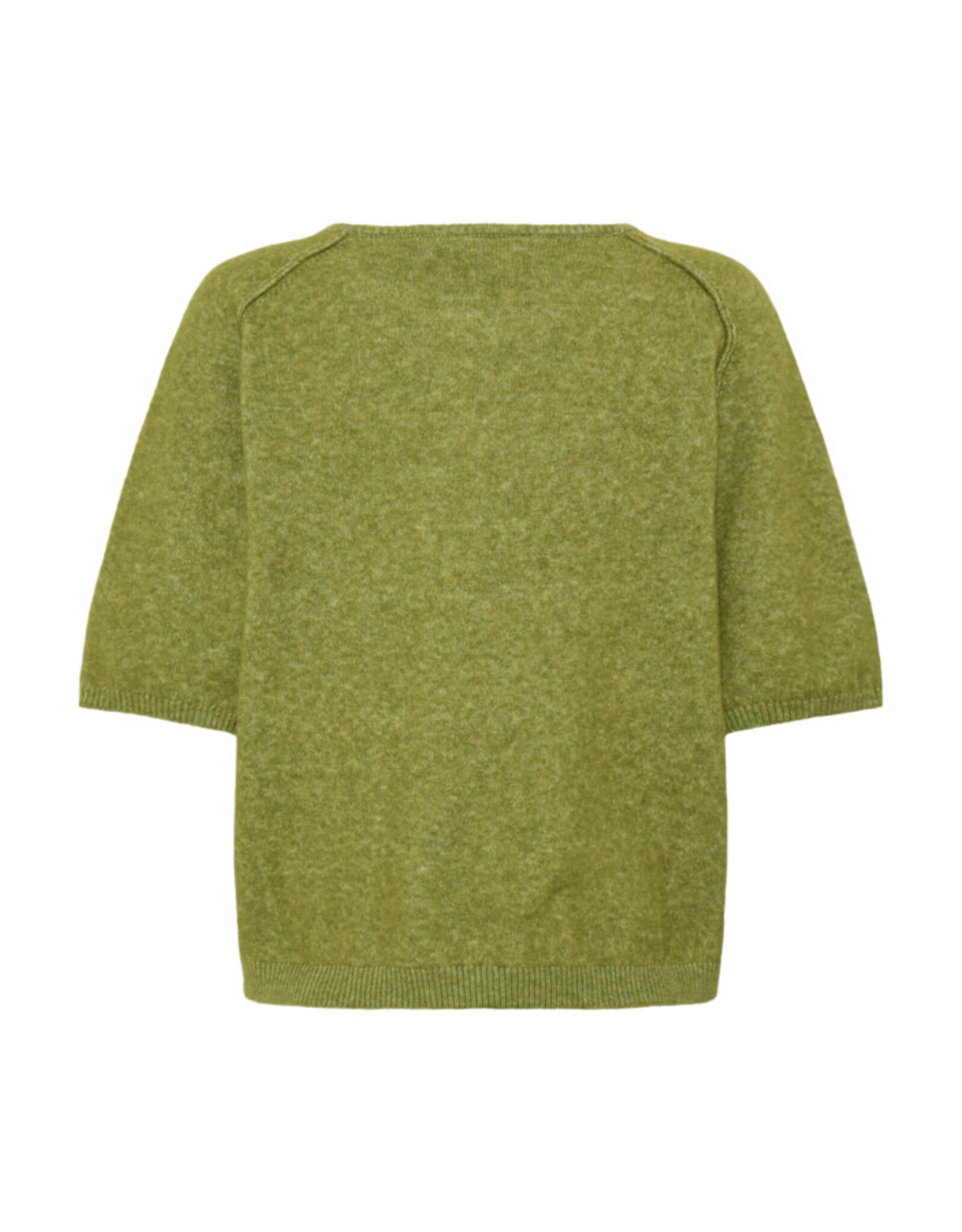 ICHI ICHI - Dasila Short Sleeve Sweater (Calla Green)