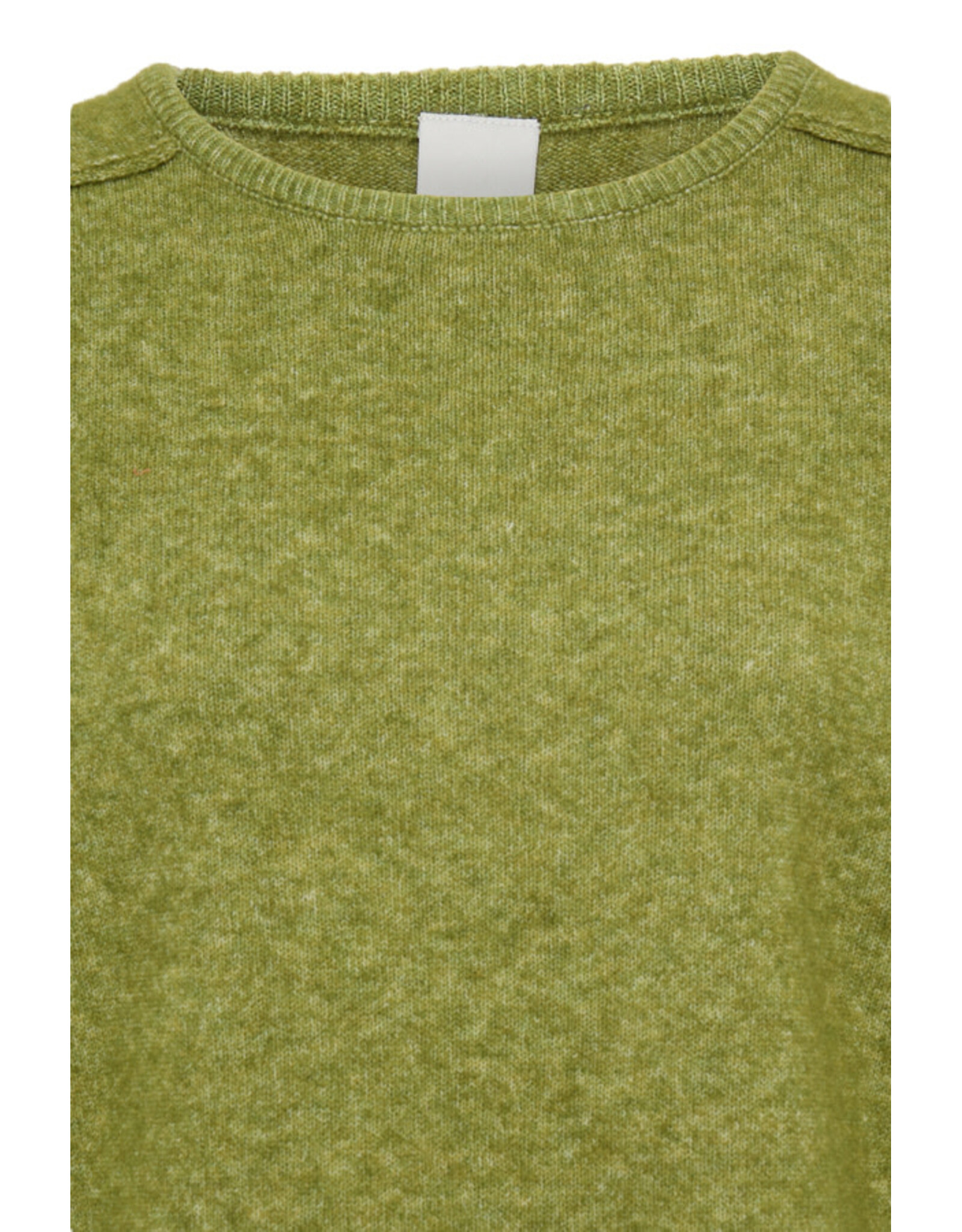 ICHI ICHI - Dasila Short Sleeve Sweater (Calla Green)