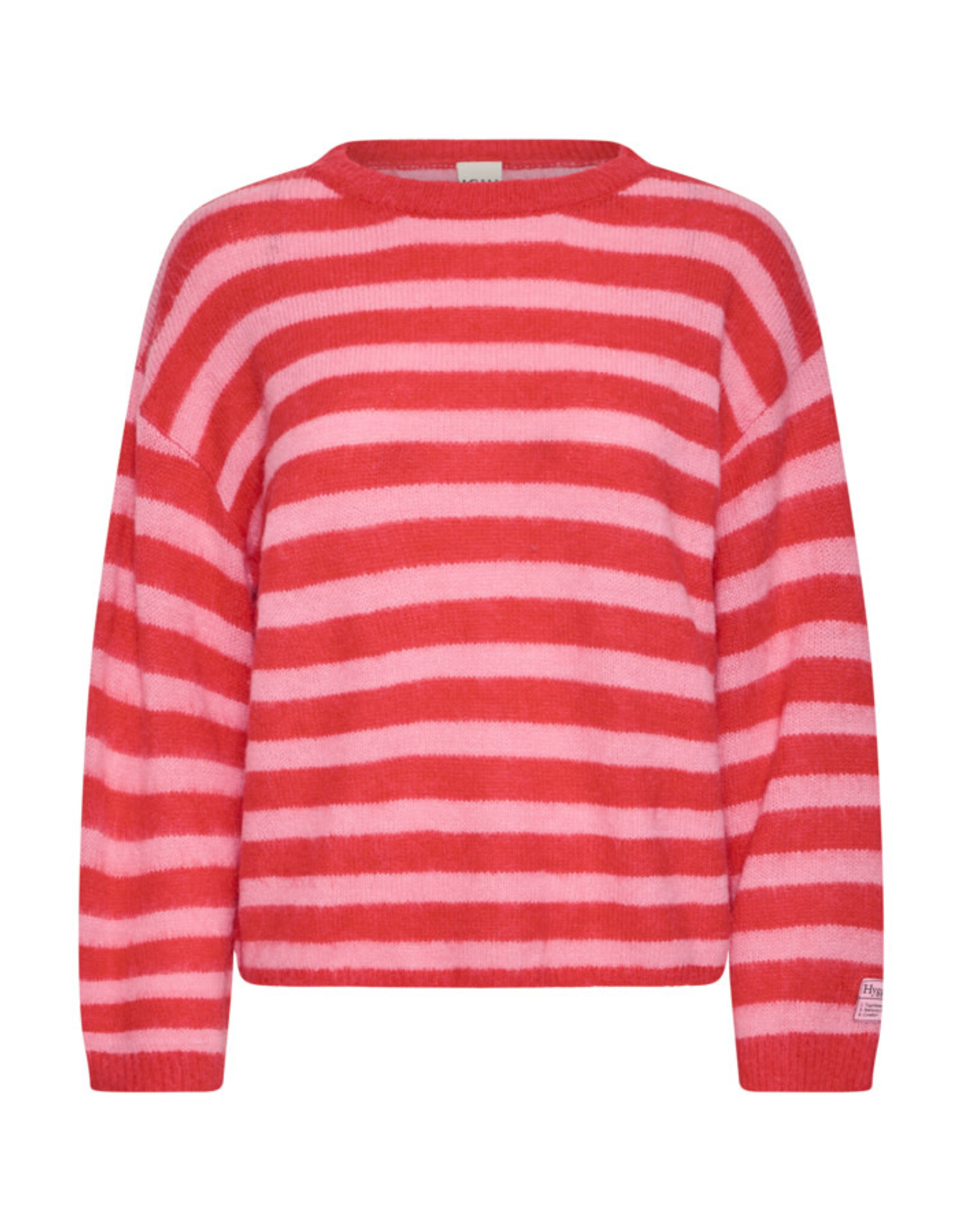 ICHI ICHI - Blush Long Sleeve Pullover (Pointsettia / Pink)