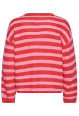 ICHI ICHI - Blush Long Sleeve Pullover (Pointsettia / Pink)