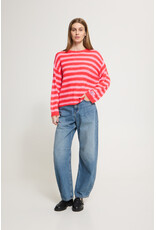 ICHI ICHI - Blush Long Sleeve Pullover (Pointsettia / Pink)