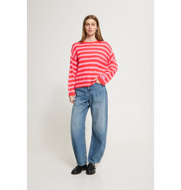 ICHI ICHI - Blush Long Sleeve Pullover (Pointsettia / Pink)