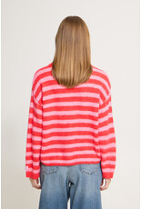 ICHI ICHI - Blush Long Sleeve Pullover (Pointsettia / Pink)