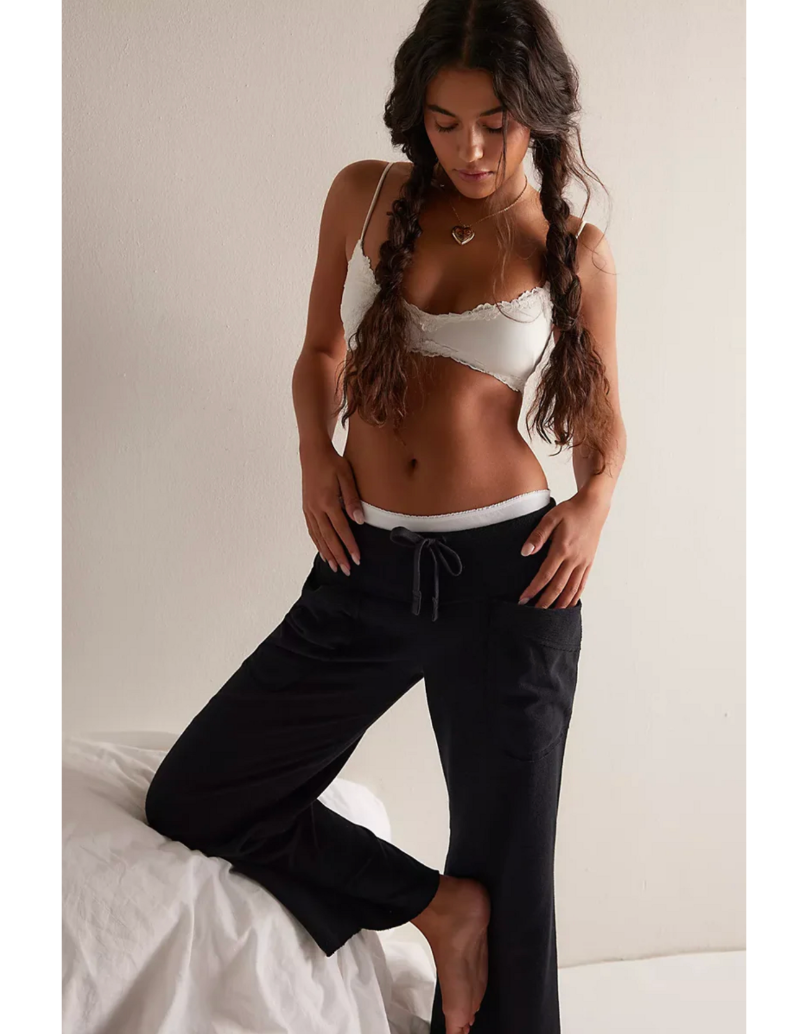 Free people Free People - Staycation Lounge Pants (Black)