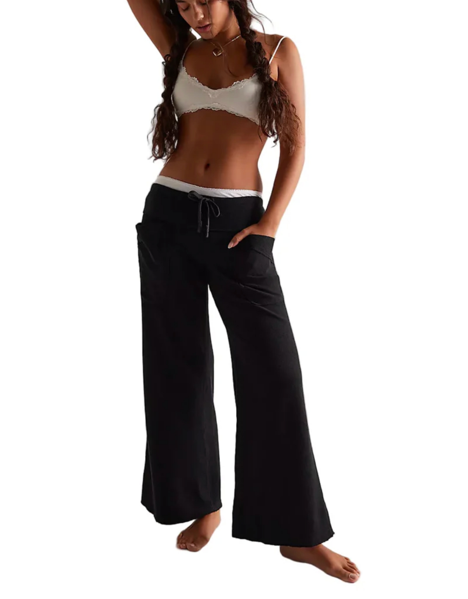 Free people Free People - Staycation Lounge Pants (Black)