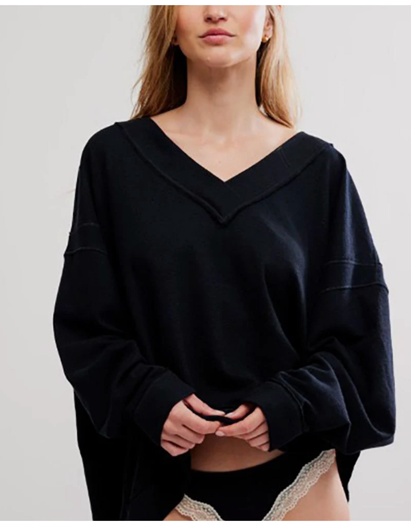 Free people Free People - Staycation Pullover (Black)