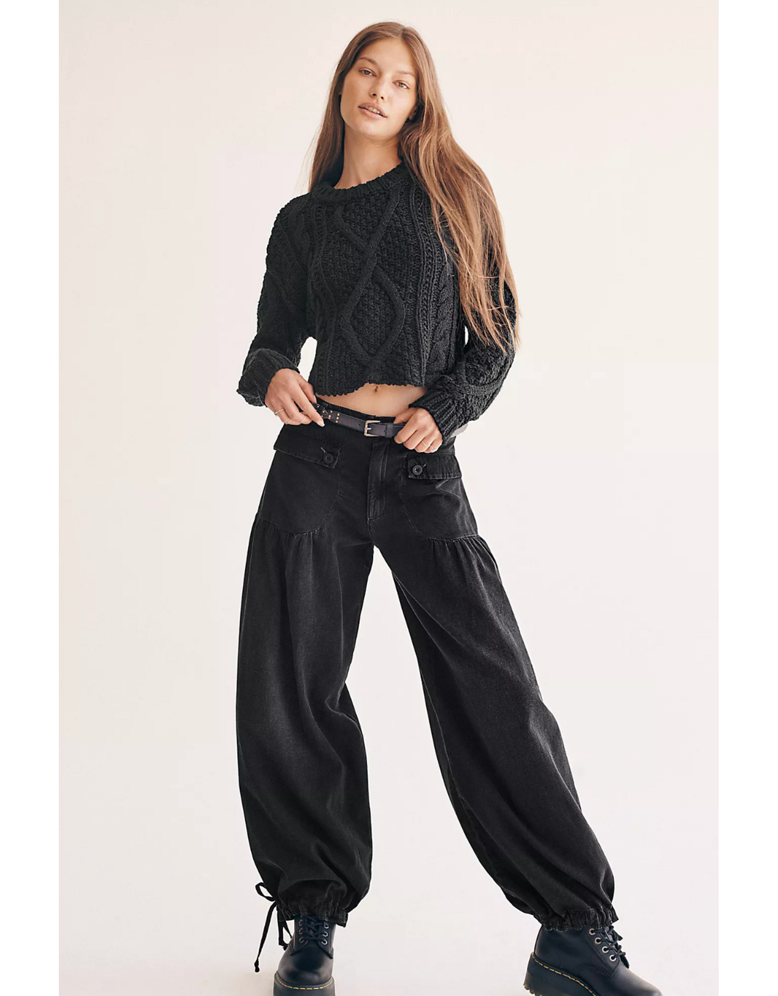 Free people Free People - Lotus Balloon Jeans (Smokeshow)