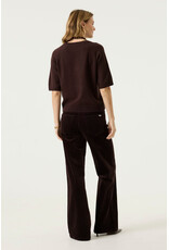 Garcia Garcia - Short Sleeve V Neck Sweater (Hazel Bloom)