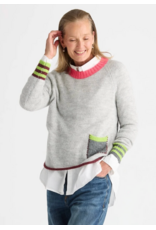 Zaket & Plover Zaket & Plover - Studio Pop Sweater (Lt Marl)