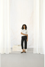 Kaffe Kaffe - Lizza stripe (Chalk / Light Grey)