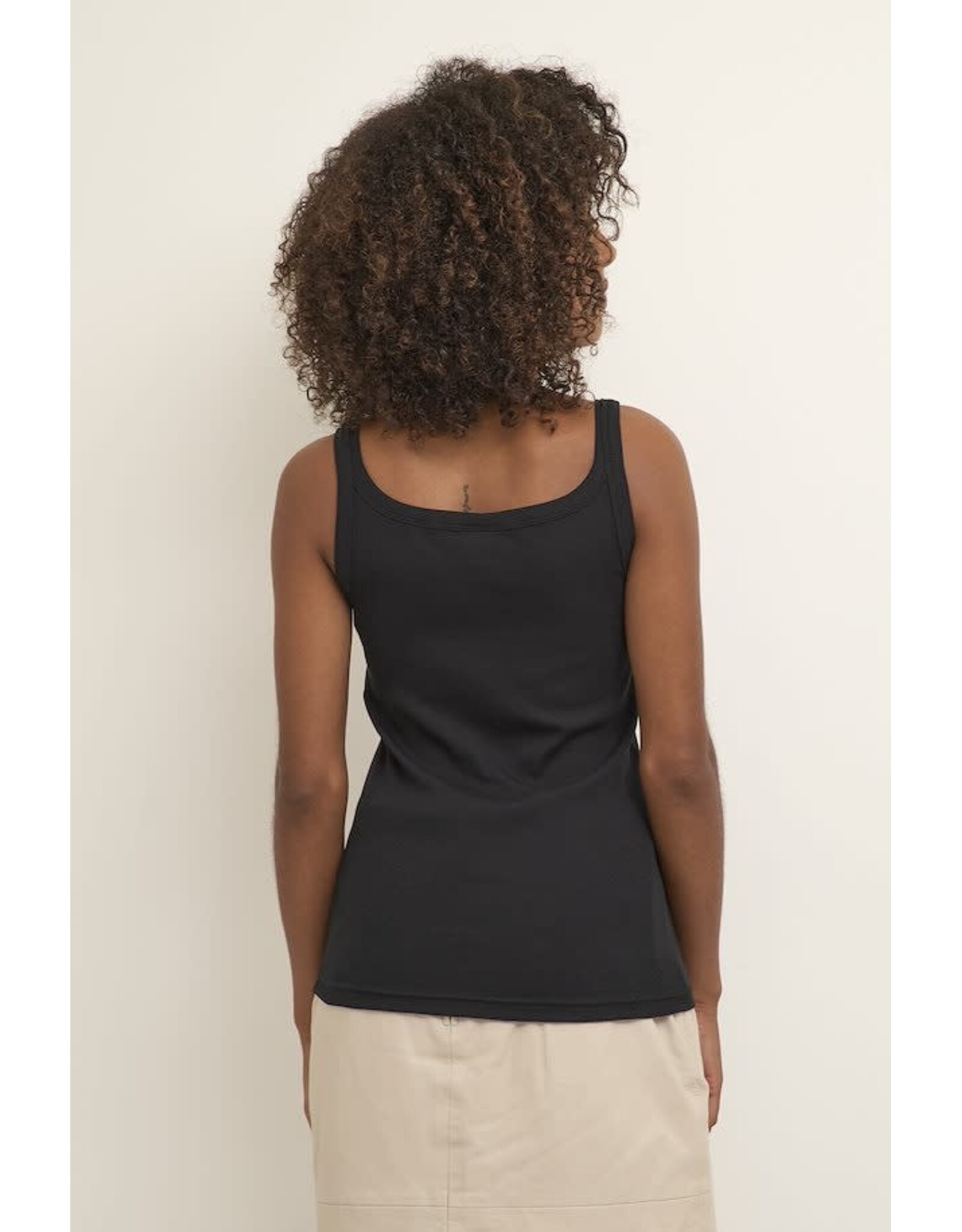 Kaffe Kaffe - Carna Tank (Black Deep)