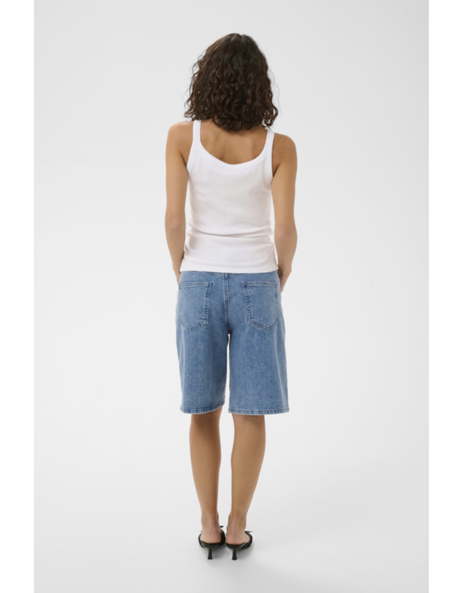 Kaffe Kaffe - Carna tank (Optical White)