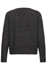 Kaffe Kaffe - Aniel V Neck Pullover (Dark Grey)