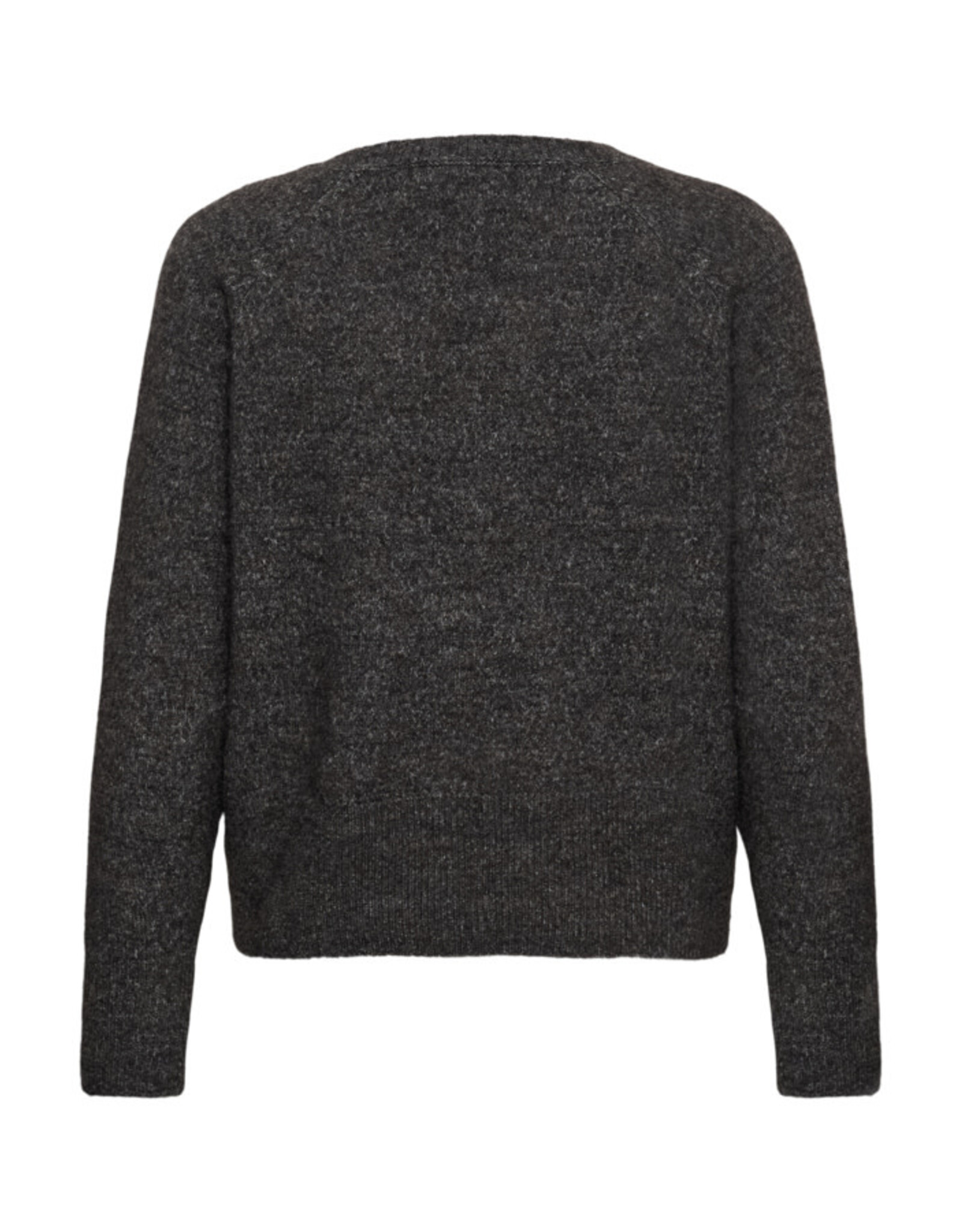 Kaffe Kaffe - Aniel V Neck Pullover (Dark Grey)