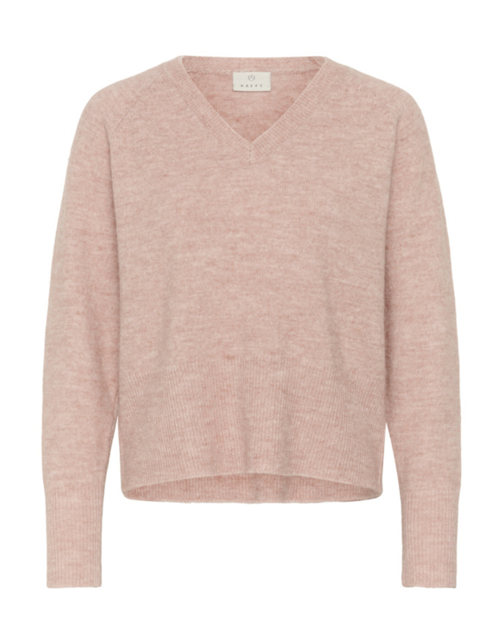 Kaffe Kaffe - Aniel V Neck Pullover (Pale Mauve)