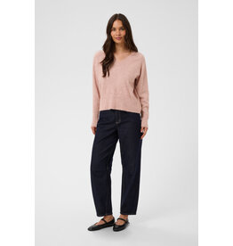 Kaffe Kaffe - Aniel V Neck Pullover (Pale Mauve)