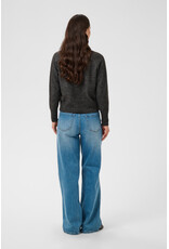 Kaffe Kaffe - Aniel V Neck Pullover (Dark Grey)