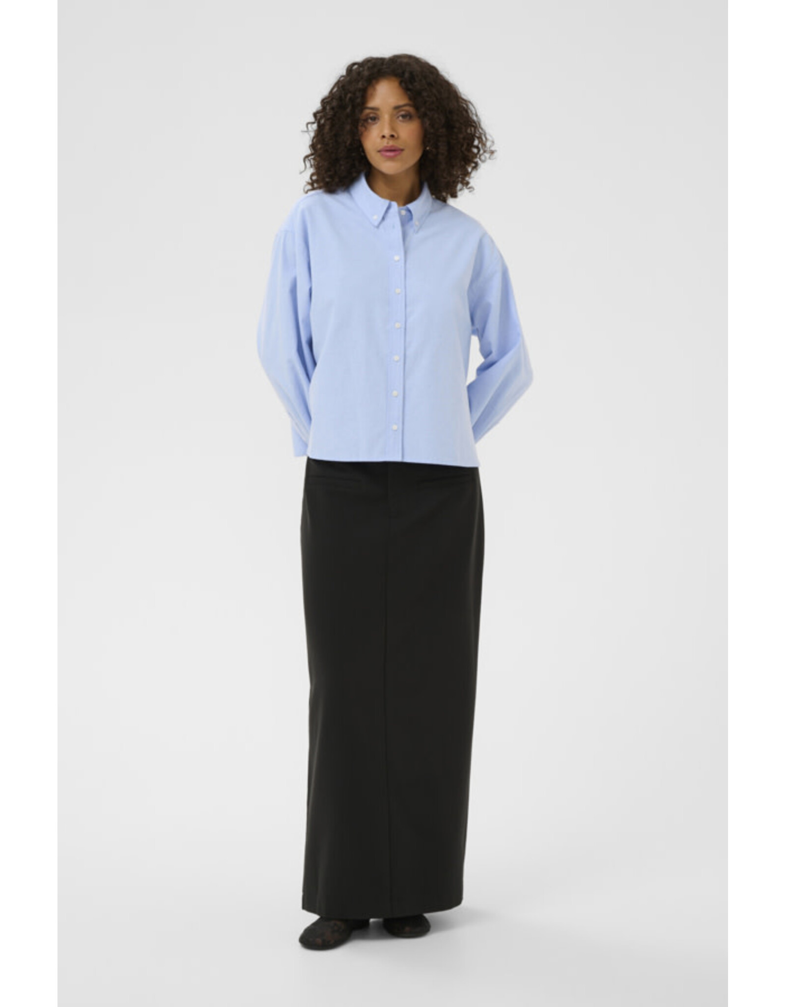 Kaffe Kaffe - Vaiana Shirt (Blue Fog)
