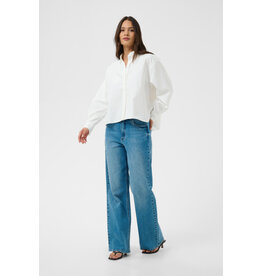 Kaffe Kaffe - Vaiana Shirt (Chalk)