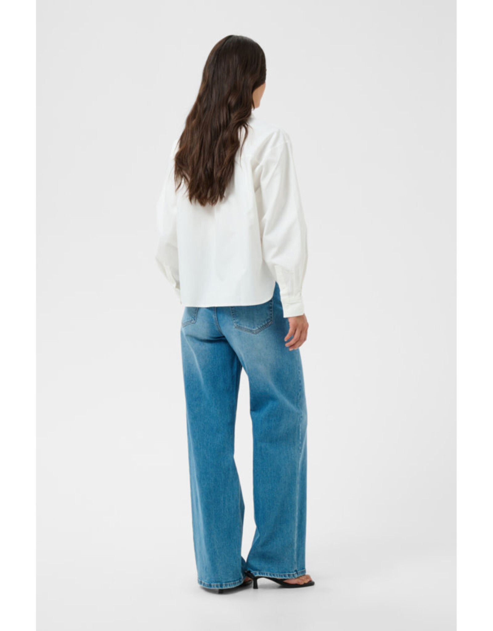 Kaffe Kaffe - Vaiana Shirt (Chalk)
