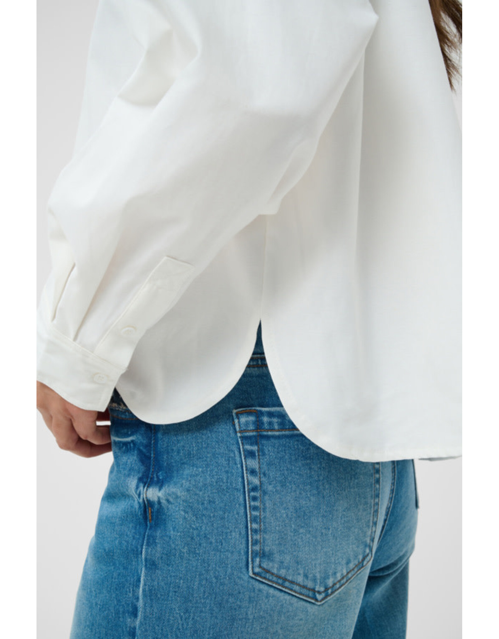 Kaffe Kaffe - Vaiana Shirt (Chalk)