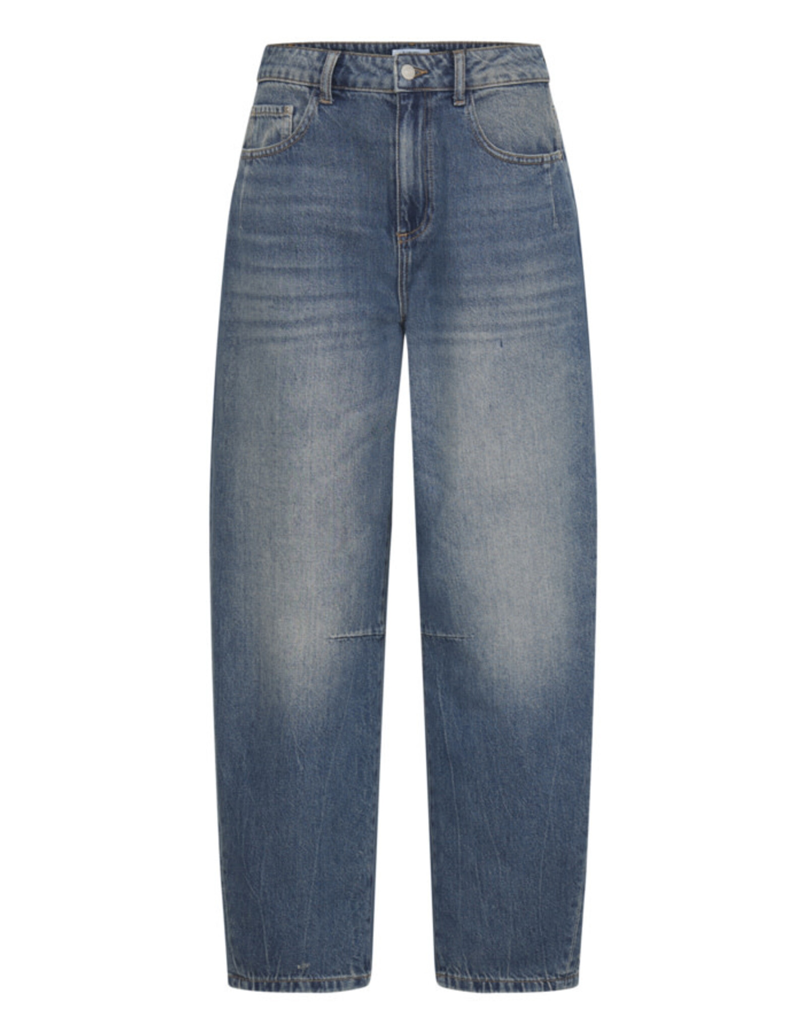 b.young b.young - Kalluna Barrel Jeans (Mid Blue Denim)
