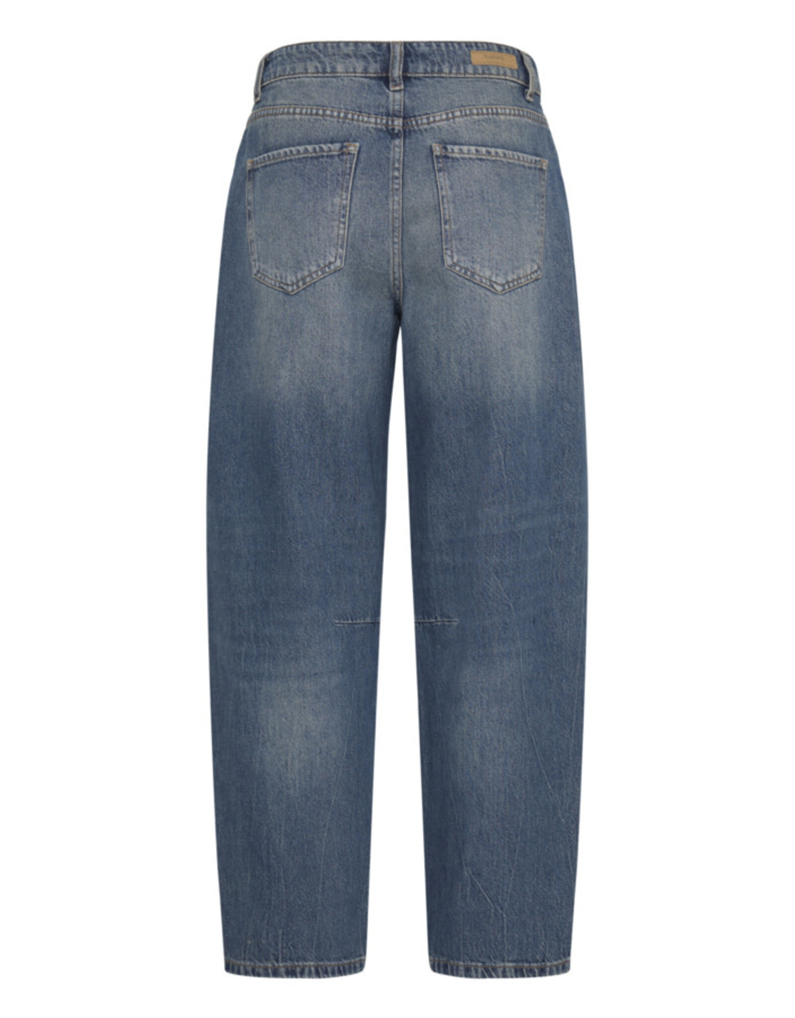 b.young b.young - Kalluna Barrel Jeans (Mid Blue Denim)
