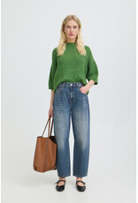 b.young b.young - Kalluna Barrel Jeans (Mid Blue Denim)