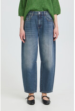 b.young b.young - Kalluna Barrel Jeans (Mid Blue Denim)