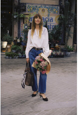b.young b.young - Kalluna Barrel Jeans (Mid Blue Denim)