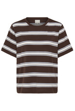 ICHI ICHI - Rebetta Striped T Shirt (Chicory)