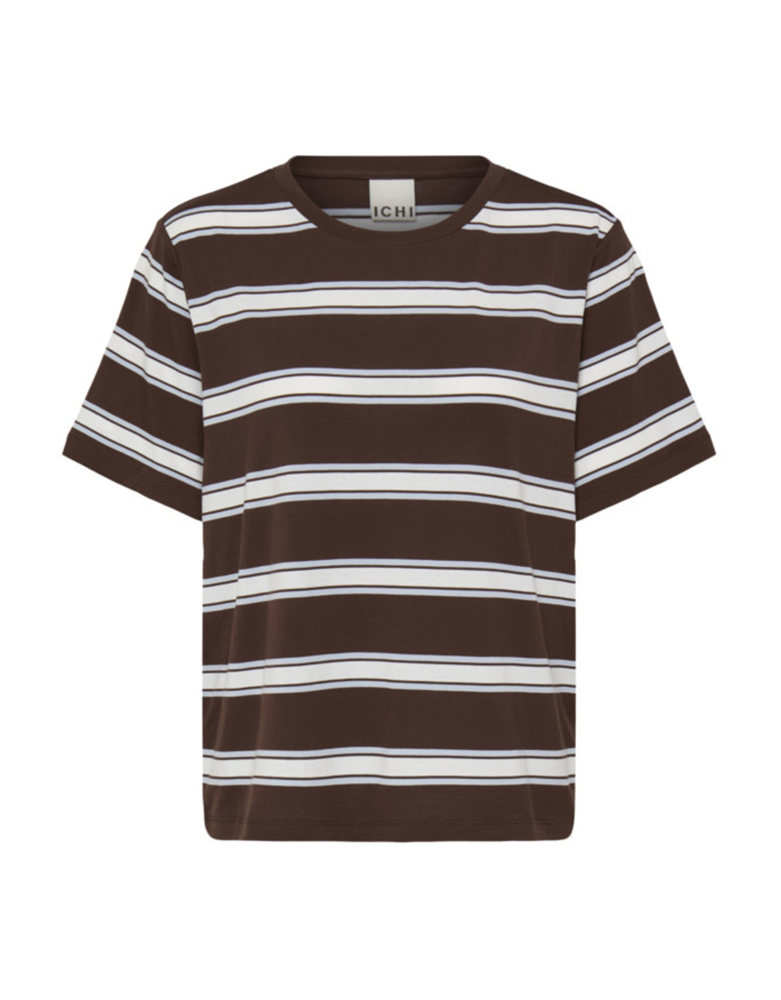 ICHI ICHI - Rebetta Striped T Shirt (Chicory)