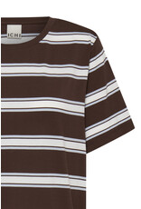 ICHI ICHI - Rebetta Striped T Shirt (Chicory)