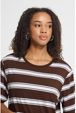 ICHI ICHI - Rebetta Striped T Shirt (Chicory)