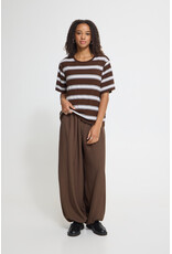 ICHI ICHI - Rebetta Striped T Shirt (Chicory)