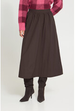 ICHI ICHI - Gafna Midi Skirt (Coffee Bean)