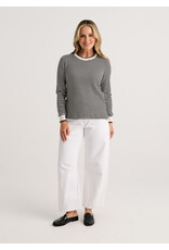 Zaket & Plover Zaket & Plover - Everyday Stripe Sweater (White)