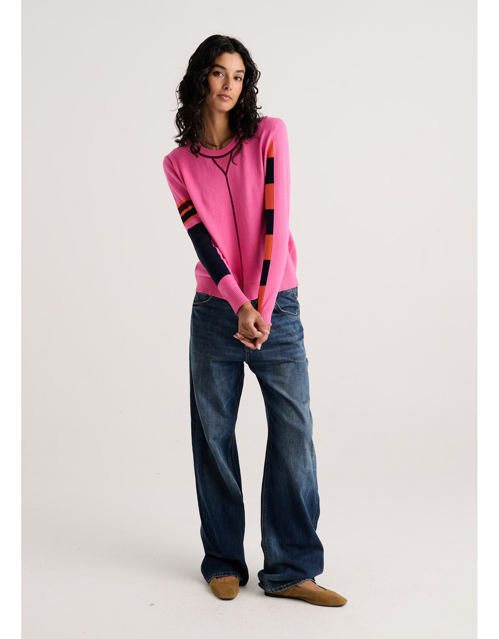 b.young Zaket & Plover - Weekend Ease Sweater (Cosmos)